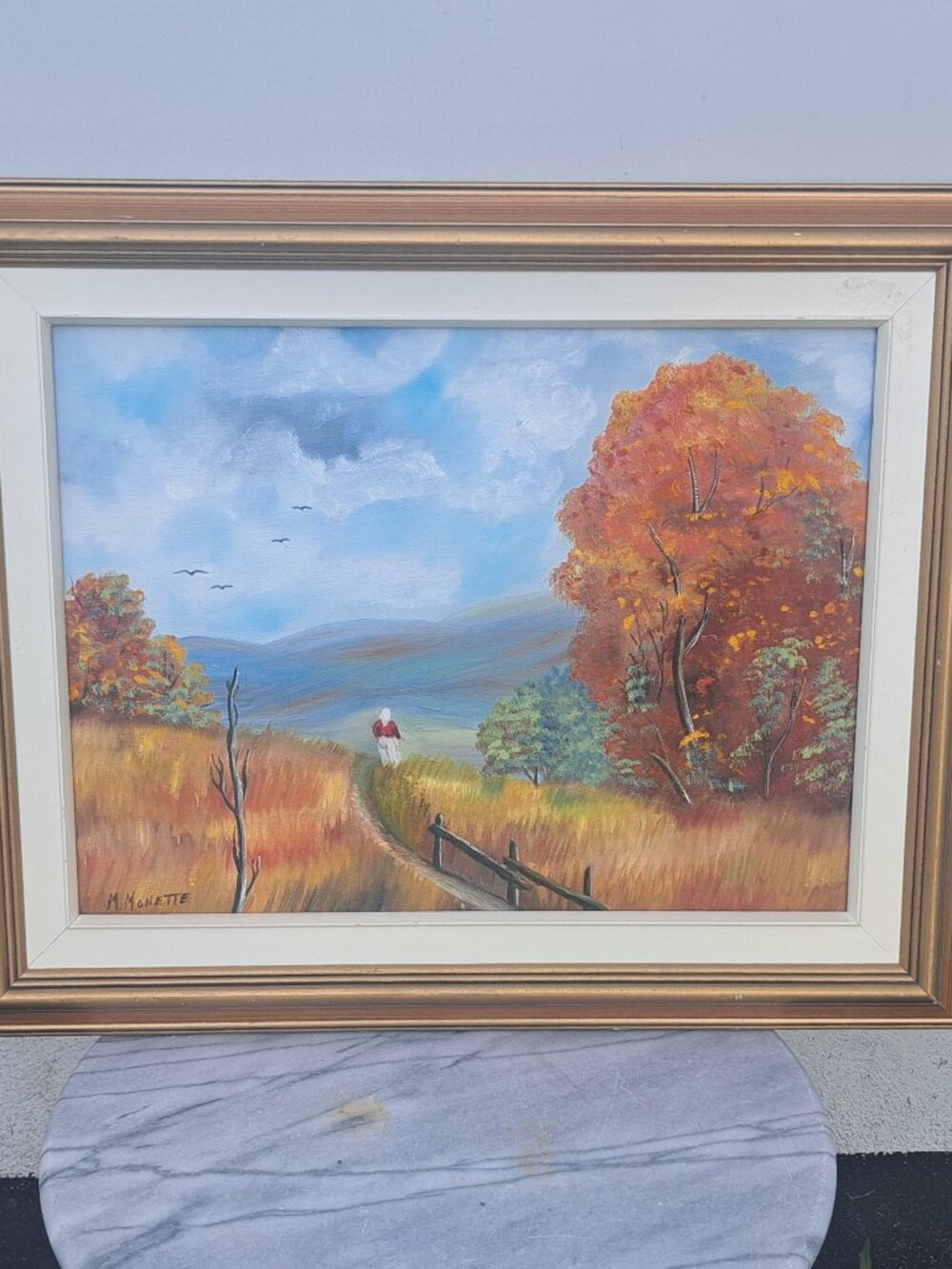 Landscape Painting By Michel Monette